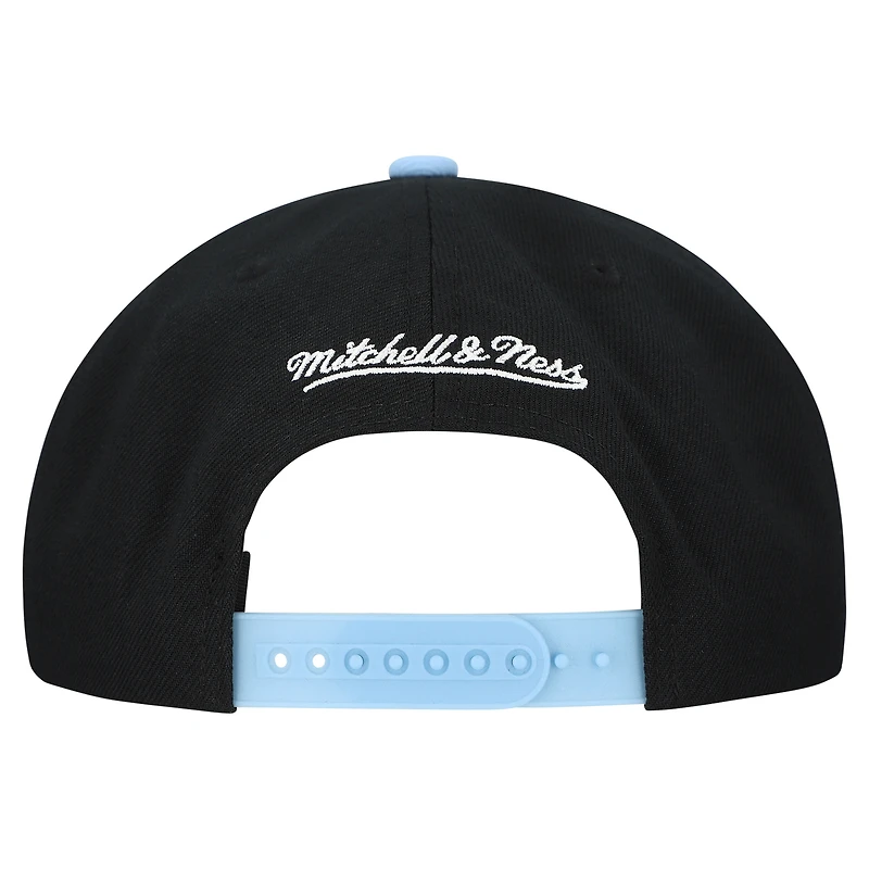 Casquette à rabat basique Mitchell & Ness noire Kansas City Royals Cooperstown Collection pour homme