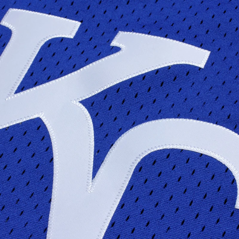 Maillot d'entraînement en maille de frappeur Mitchell & Ness Bo Jackson Kansas City Royals Royal 1989 authentique la collection Cooperstown pour hommes