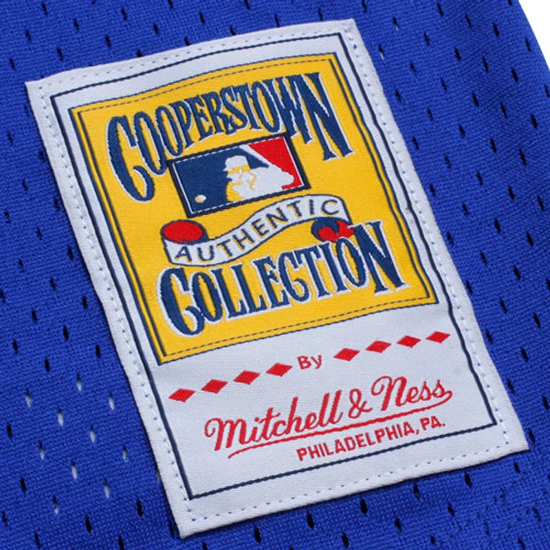 Maillot d'entraînement en maille de frappeur Mitchell & Ness Bo Jackson Kansas City Royals Royal 1989 authentique la collection Cooperstown pour hommes