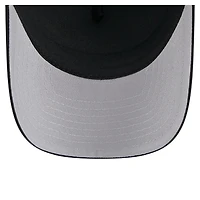 Men's New Era Black Kansas City Royals City Initial 9FORTY A-Frame M-Crown Adjustable Trucker Hat