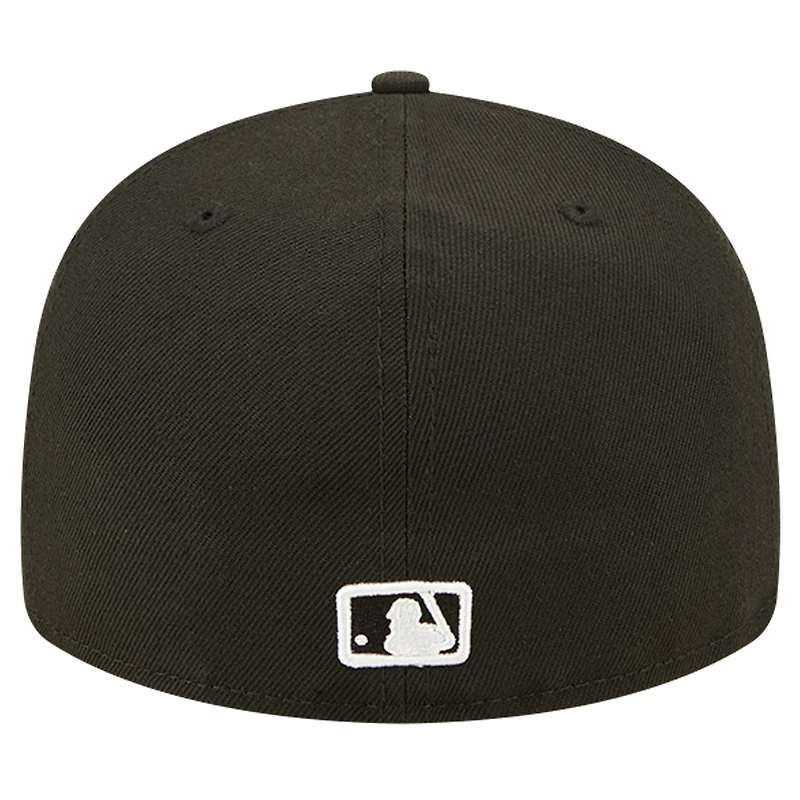 Men's New Era Black Kansas City Royals Low Profile 59FIFTY Fitted Hat
