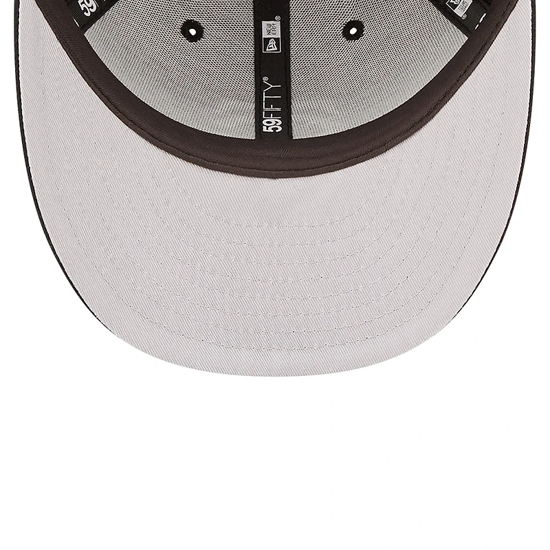 Men's New Era Black Kansas City Royals Low Profile 59FIFTY Fitted Hat