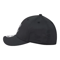 Men's New Era  Black Kansas City Royals Metallic 39THIRTY M-Crown Flex Hat