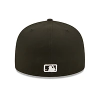 Casquette ajustée 59FIFTY avec logo de l'équipe des Royals Kansas City New Era pour homme, noire