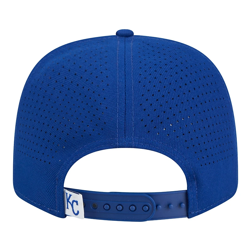 Men's New Era  Blue Kansas City Royals Performance 9SEVENTY Adjustable Hat