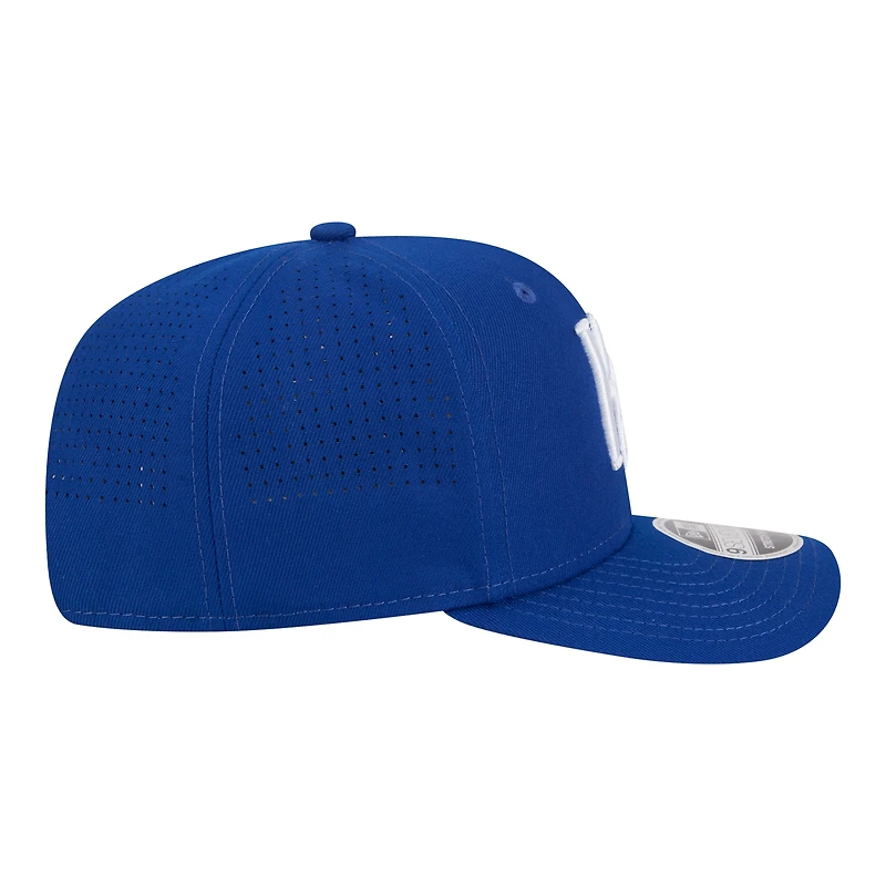 Casquette ajustable New Era bleue Kansas City Royals Performance 9SEVENTY pour homme
