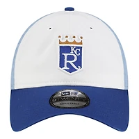 Casquette ajustable New Era bleue Kansas City Royals Replica Core Classic 9TWENTY pour homme