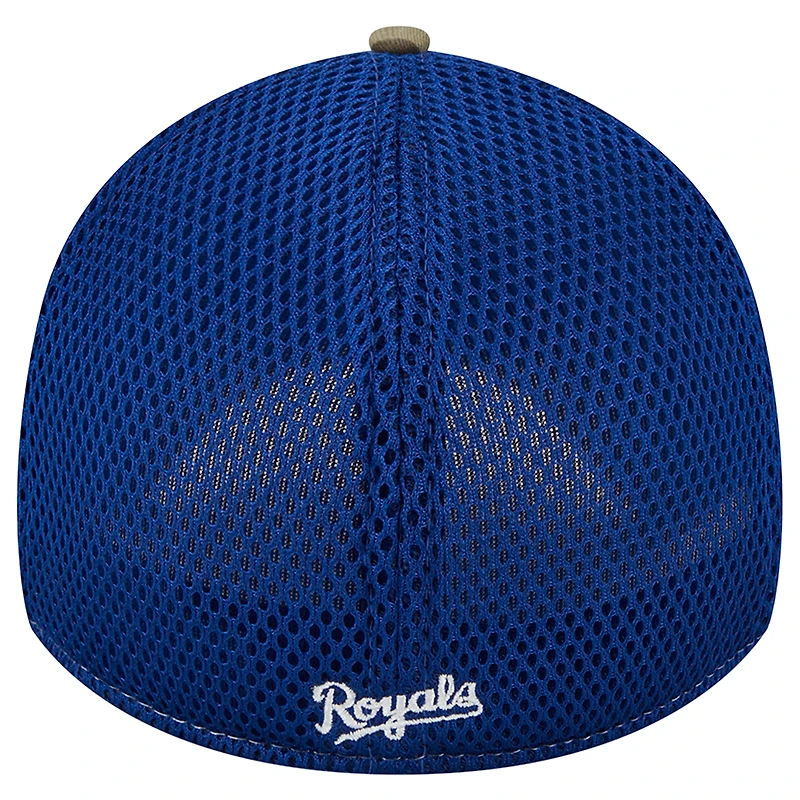 Casquette Flex New Era Kansas City Royals Team Neo 39THIRTY pour homme