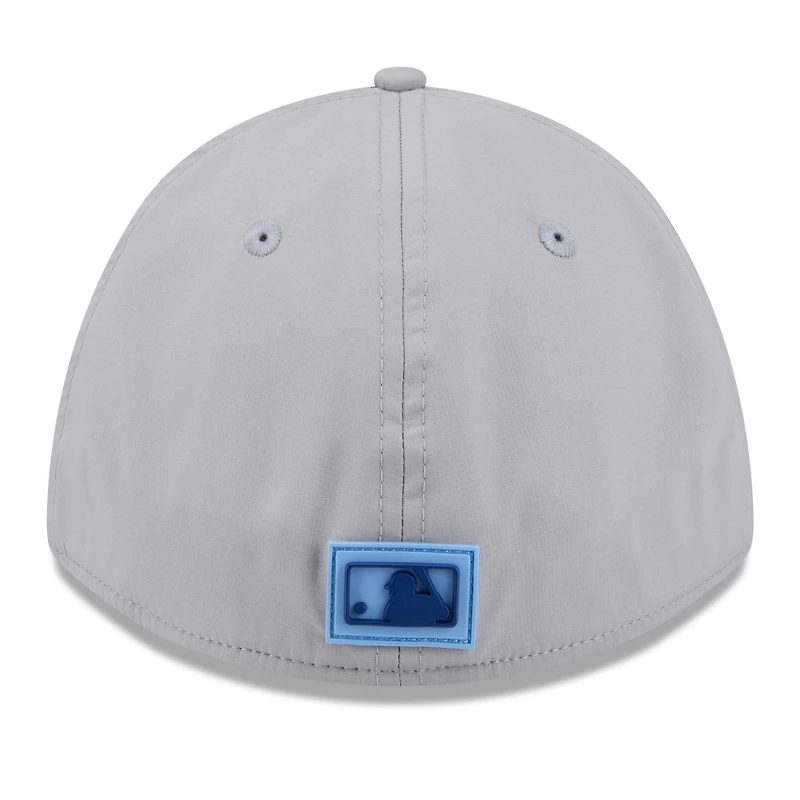 Casquette New Era Flex grise Kansas City Royals 2026 Clubhouse Alternate 39THIRTY pour homme
