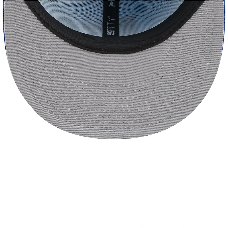 Men's New Era Light Blue/Blue Kansas City Royals 2025 Fourth of July 59FIFTY Fitted Hat
