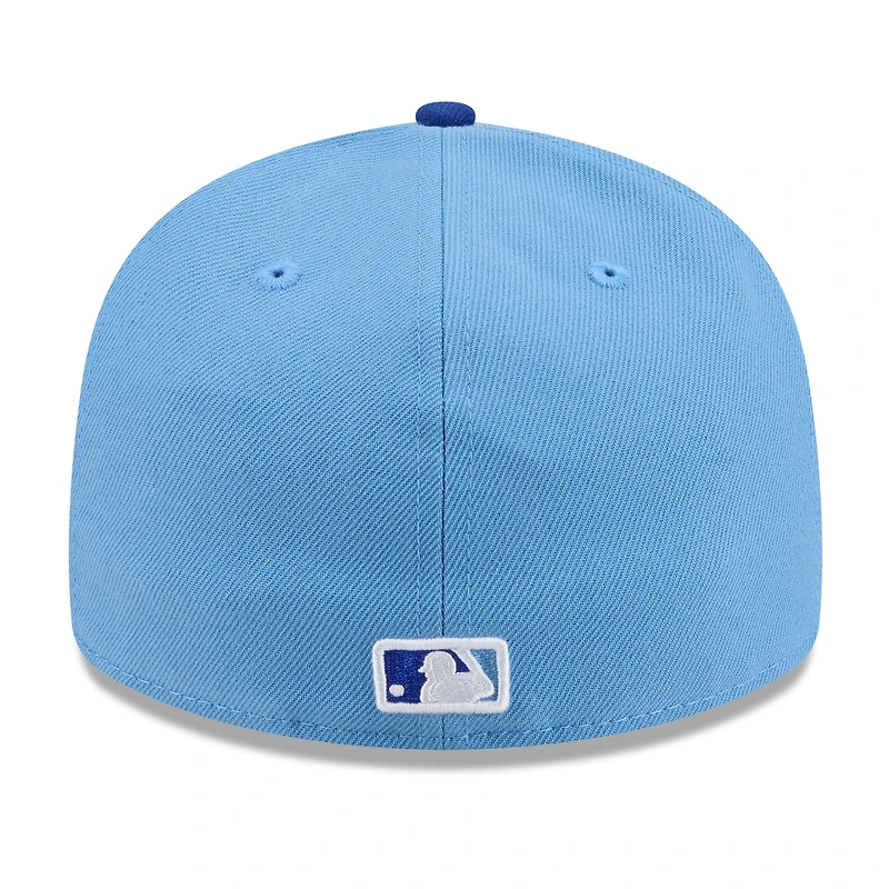 Men's New Era Light Blue/Royal Kansas City Royals 2026 Baseball Hall of Fame 59FIFTY Low Profile Fitted Hat
