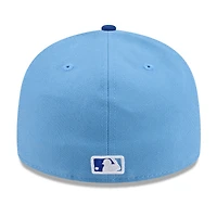 Men's New Era Light Blue/Royal Kansas City Royals 2026 Baseball Hall of Fame 59FIFTY Low Profile Fitted Hat