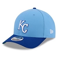 Men's New Era Light Blue/Royal Kansas City Royals 2026 Baseball Hall of Fame 9FORTY M-Crown Adjustable Hat