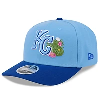 Casquette ajustable New Era bleu clair/bleu roi Kansas City Royals 2026 Spring Training 9SEVENTY pour homme