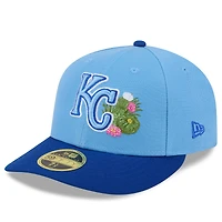 Men's New Era  Light Blue/Royal Kansas City Royals 2026 Spring Training Low Profile 59FIFTY Fitted Hat
