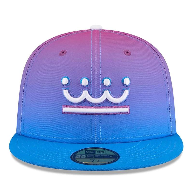 Casquette ajustée New Era 59FIFTY pour homme, violette et bleue, Kansas City Royals 2026