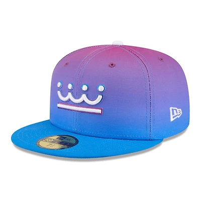 Casquette ajustée New Era 59FIFTY pour homme, violette et bleue, Kansas City Royals 2026