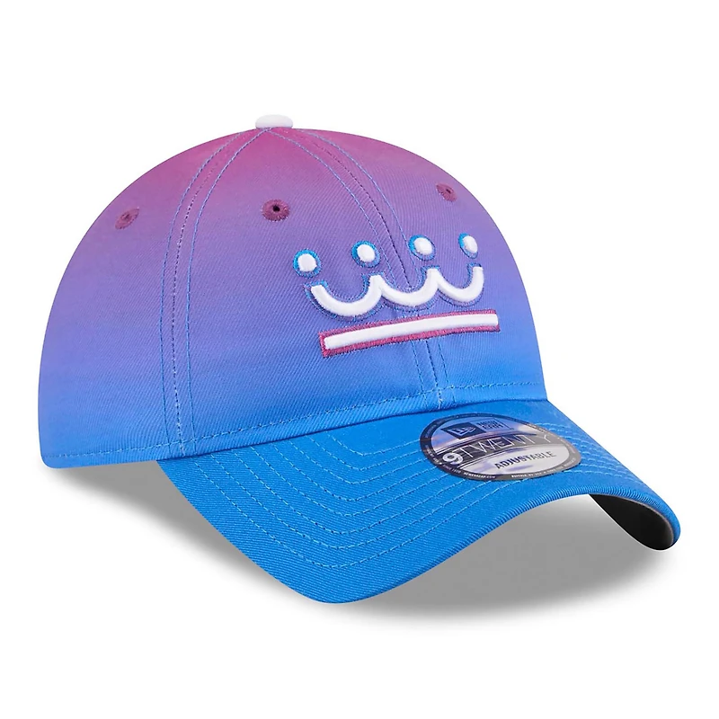 Casquette ajustable New Era Kansas City Royals 2026 City Connect 9TWENTY pour homme, violette et bleue