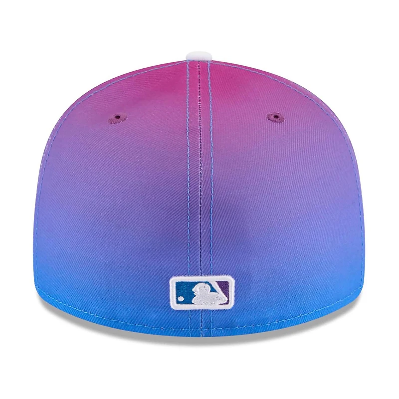Casquette ajustée New Era 59FIFTY pour homme, violette et bleue, Kansas City Royals 2026 Connect Low Profile