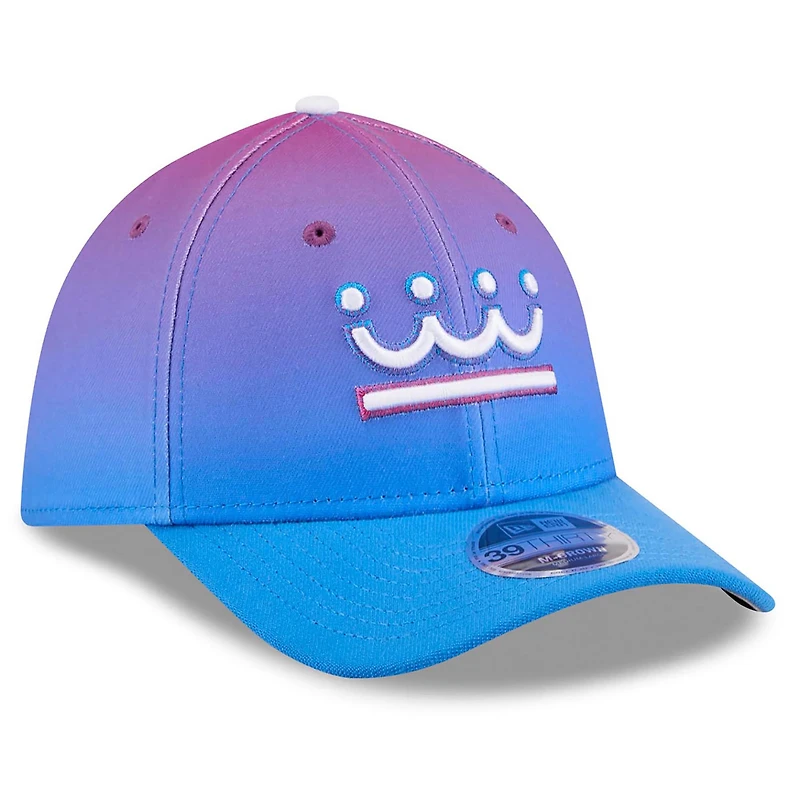 Men's New Era Purple/Blue Kansas City Royals 2026 Connect M-Crown 39THIRTY Flex Hat