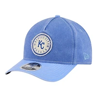 Men's New Era  Royal/Light Blue Kansas City Royals Felt M-Crown 9FORTY Adjustable Hat