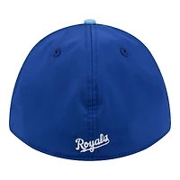 Men's New Era Royal/Light Blue Kansas City Royals Rope M-Crown A-Frame 39THIRTY Flex Hat