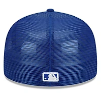 Men's New Era Royal Kansas City Royals 2023 Batting Practice 59FIFTY Fitted Hat