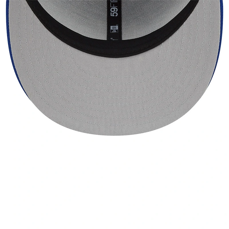Casquette ajustée New Era Royal Kansas City Royals 2023 Batting Practice 59FIFTY pour homme