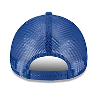 Men's New Era  Royal Kansas City Royals 2025 Big League Chew A-Frame 9FORTY Adjustable Trucker Hat