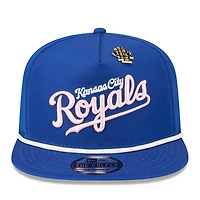 Casquette snapback New Era Royal Kansas City Royals 2025 Big League Chew Golfer pour homme