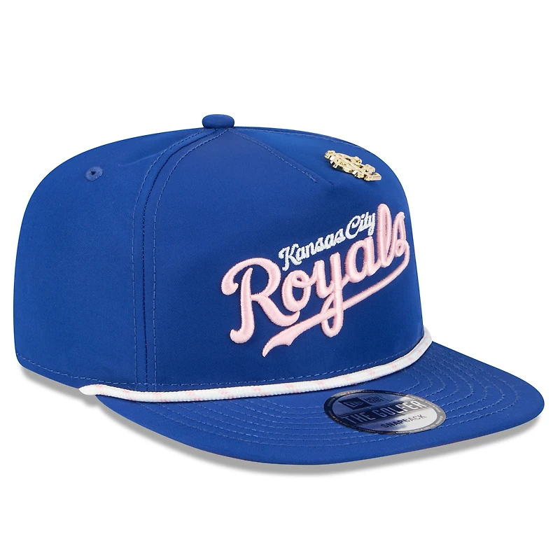 Men's New Era  Royal Kansas City Royals 2025 Big League Chew Golfer Snapback Hat