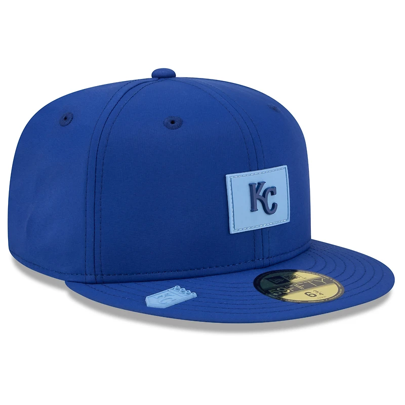 Casquette ajustée New Era Royal Kansas City Royals 2026 Clubhouse 59FIFTY pour homme