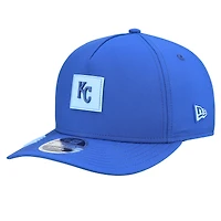Casquette ajustable New Era Royal Kansas City Royals 2026 Clubhouse 9FORTY A-Frame pour homme