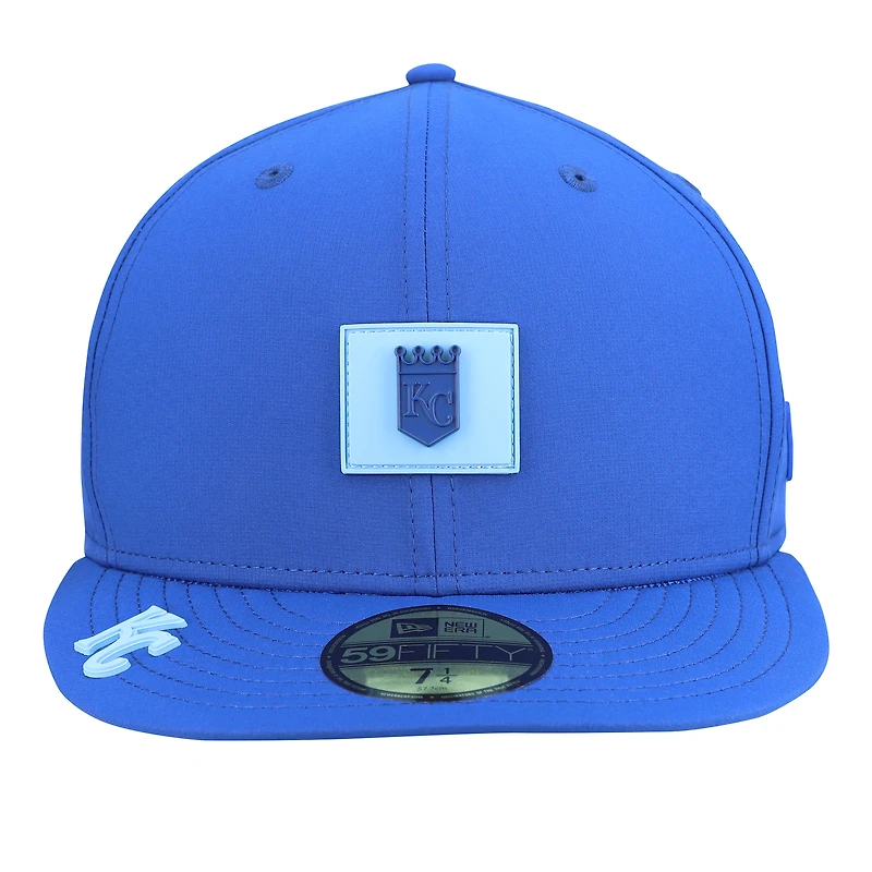 Men's New Era  Royal Kansas City Royals 2026 Clubhouse Alternate 59FIFTY Fitted Hat