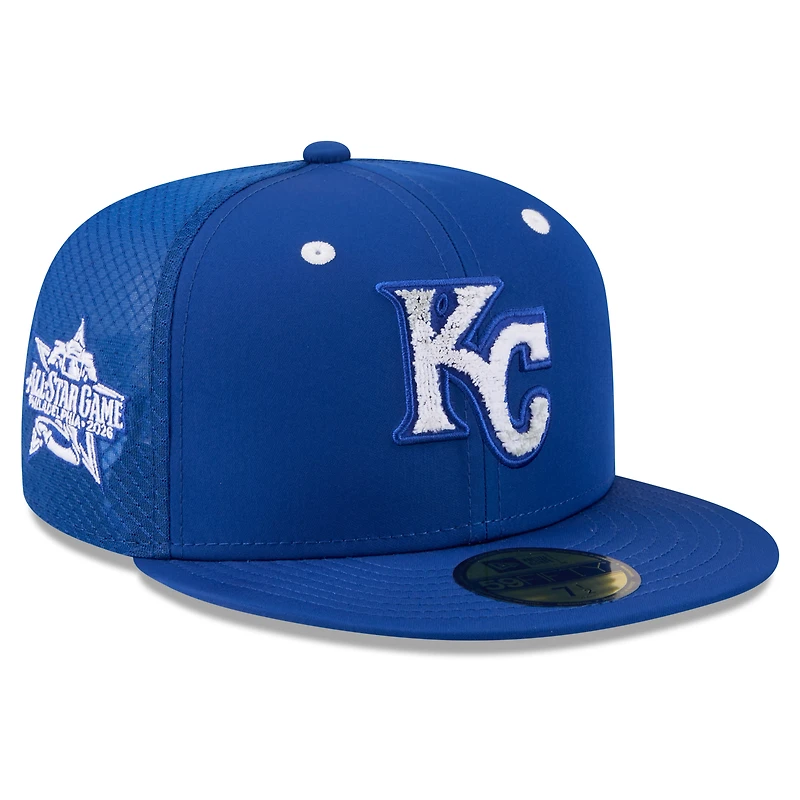 Men's New Era Royal Kansas City Royals 2026 MLB All-Star Game Workout 59FIFTY Fitted Hat