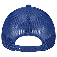 Men's New Era Royal Kansas City Royals 9FORTY A-Frame Trucker Adjustable Hat