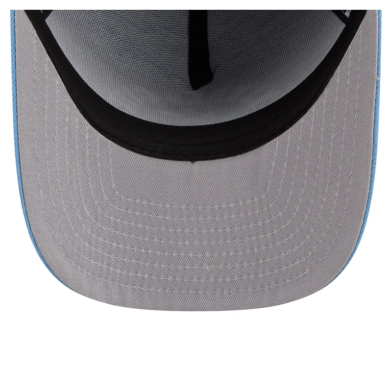 Men's New Era Royal Kansas City Royals Arched A-Frame 9FIFTY Adjustable Hat