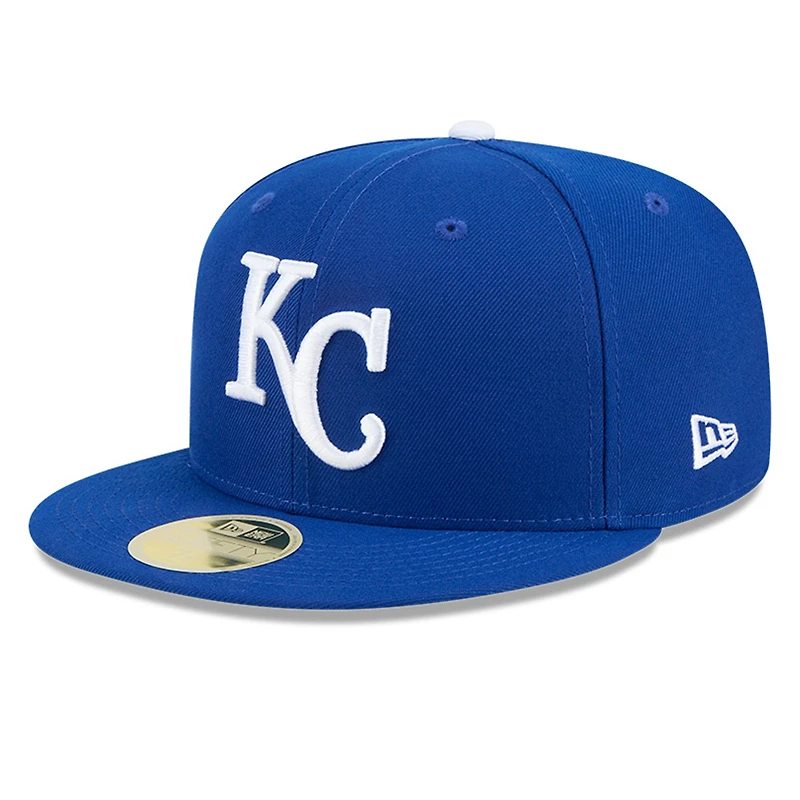 Casquette ajustée 59FIFTY pour homme New Era Royal Kansas City Royals Baseball Hall of Fame