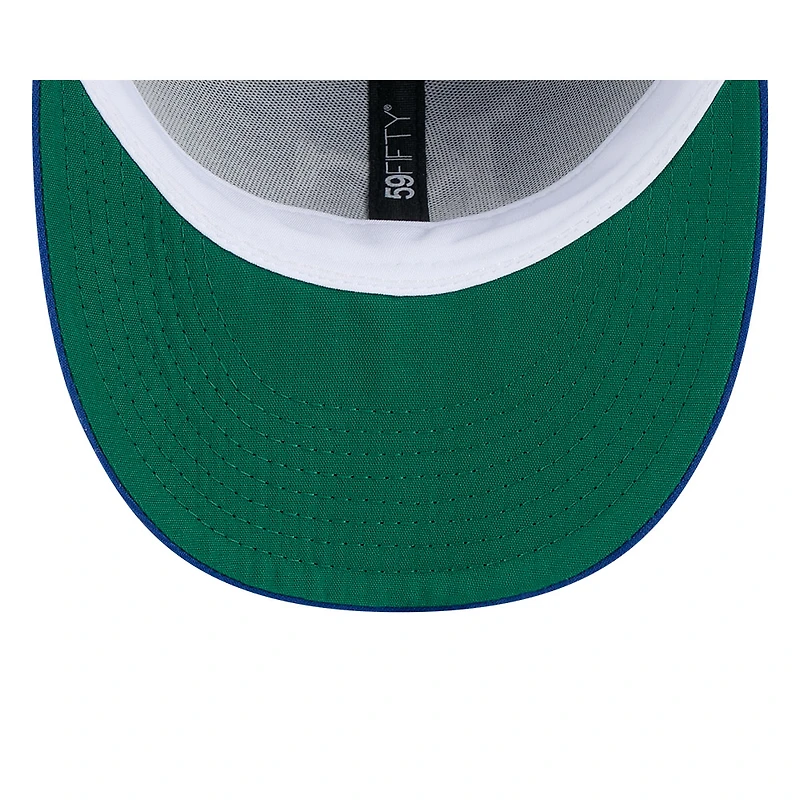Casquette ajustée à profil bas 59FIFTY pour homme des Royals de Kansas City, Temple la renommée du baseball, New Era