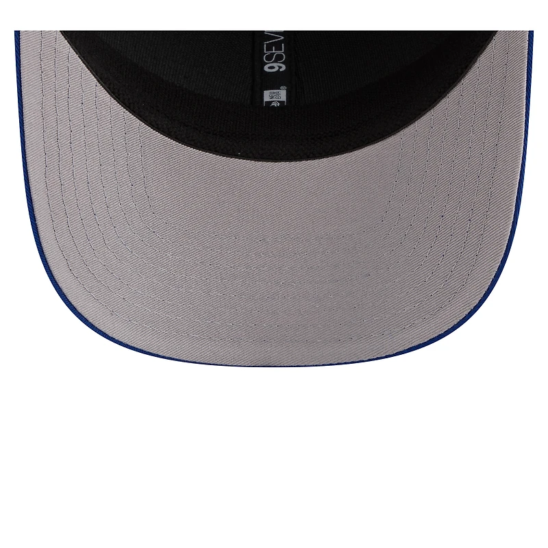 Men's New Era Royal Kansas City Royals Contest 9SEVENTY Adjustable Trucker Hat
