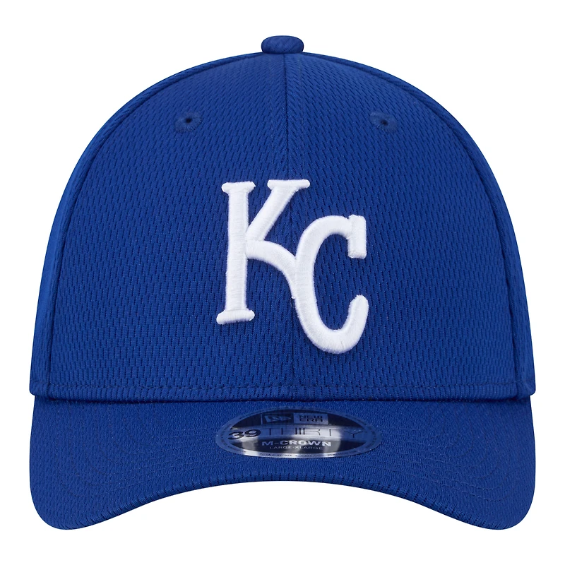 Casquette New Era Royal Kansas City Royals Dash 39THIRTY Flex pour homme