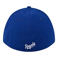 Casquette New Era Royal Kansas City Royals Dash 39THIRTY Flex pour homme