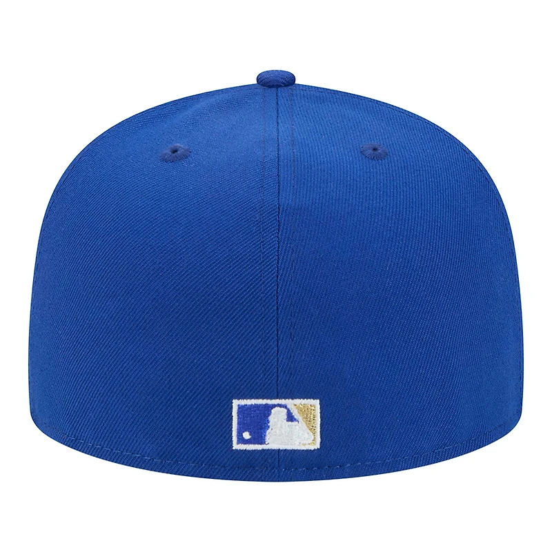 Men's New Era Royal Kansas City Royals  Duo Logo 2.0 59FIFTY Fitted Hat
