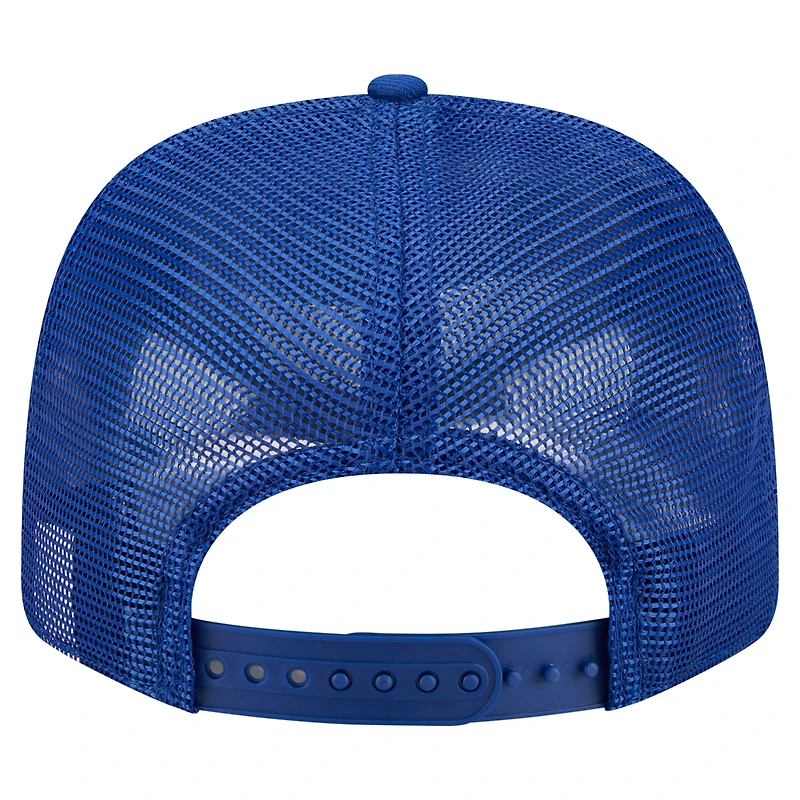 Casquette extensible à bouton-pression New Era Royal Kansas City Royals Flag 9SEVENTY pour homme