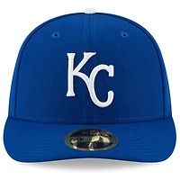 Casquette ajustée 59FIFTY à profil bas du Temple de la renommée baseball national des Royals Kansas City New Era pour hommes