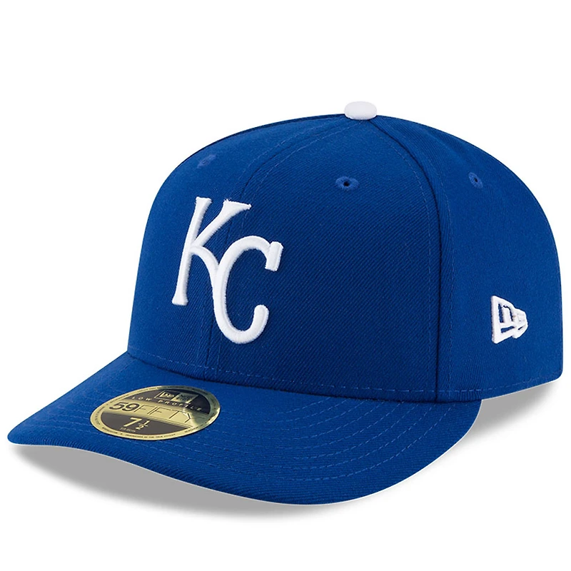 Casquette ajustée 59FIFTY à profil bas du Temple de la renommée baseball national des Royals Kansas City New Era pour hommes