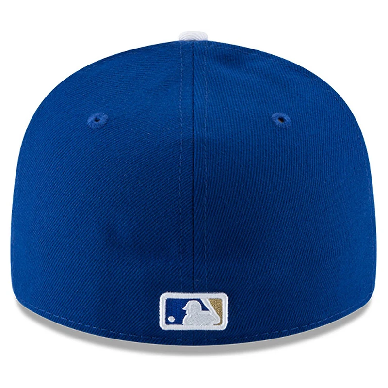 Casquette ajustée 59FIFTY à profil bas du Temple de la renommée baseball national des Royals Kansas City New Era pour hommes
