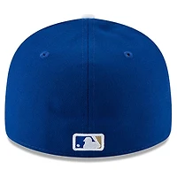 Casquette ajustée 59FIFTY à profil bas du Temple de la renommée baseball national des Royals Kansas City New Era pour hommes