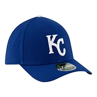 Men's New Era Royal Kansas City Royals Player Replica 39THIRTY M-Crown Flex Hat