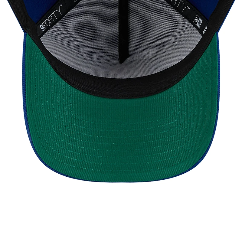 Casquette ajustable 9FORTY couleur équipe A-Frame Royal Kansas City Royals New Era pour hommes